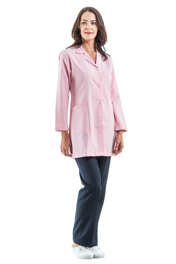 Light Pink, Colorful Lab Coats, Lab Coats, Embroidered Personalized Lab Coats With Name, Title, Cleanliness, Beauty Worker Jacket, Multiple Colors