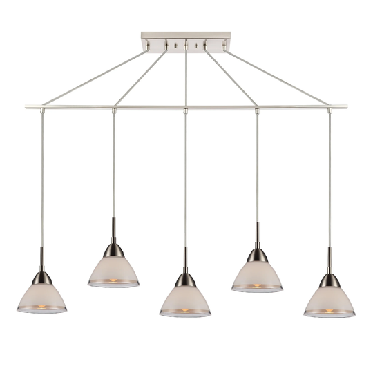 Woodbridge Lighting Lucia 5-light Linear Pendant w/LED