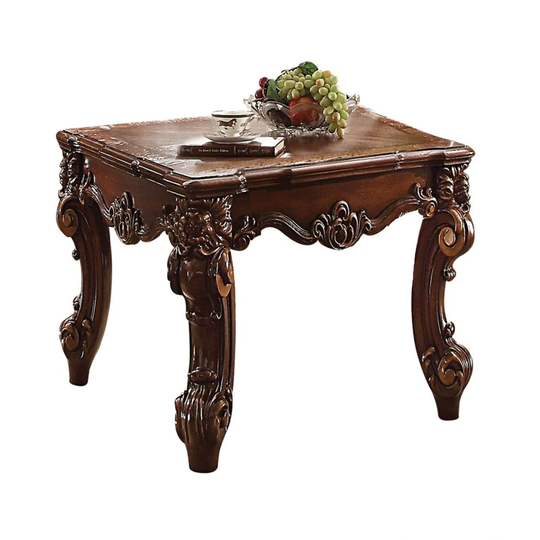 Square Wood End Table