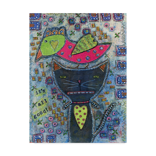 Funked Up Art 'Its All Good' Canvas Art - Multi-color