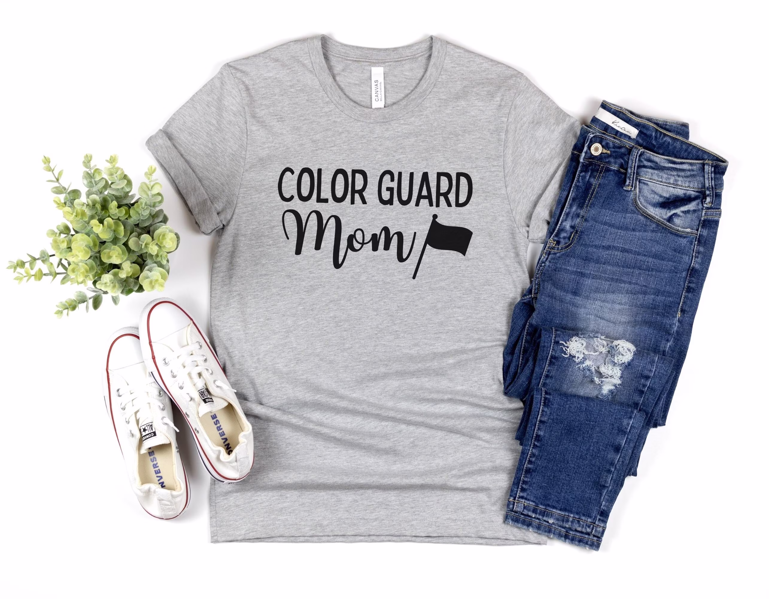 Color Guard Mom Shirt Cute Tshirt Marching Band Gift Tee