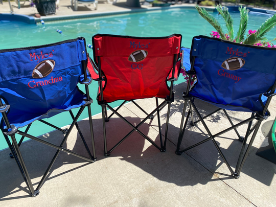Football Folding Chair, Mom Camping Sports Chairs, Gifts, Dad Gift, Stadium Chair
