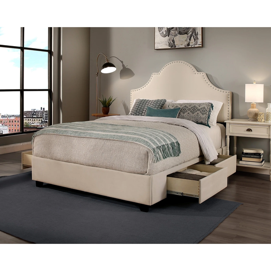 Republic Design House Steel-Core Portman Upholstered Storage Bed