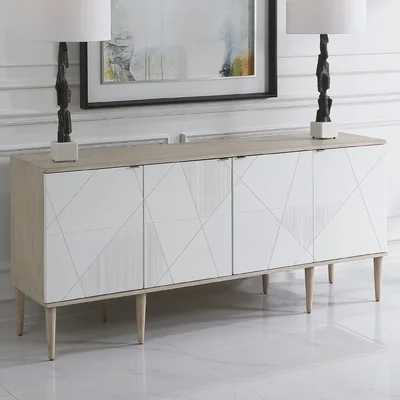 Kensington 72" Rubberwood Wood Sideboard
