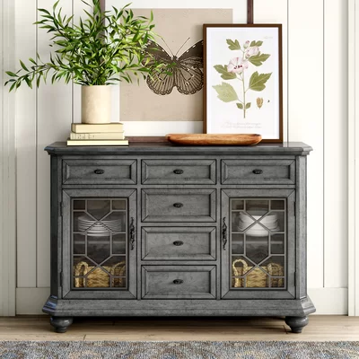 Altesa 52" Wide 6 Drawer Sideboard