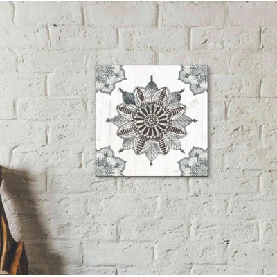 Mandala Morning II by Anne Tavoletti - Wrapped Canvas Graphic Art Print