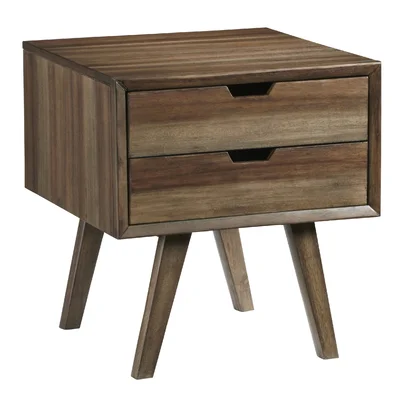End Table W/Drawers