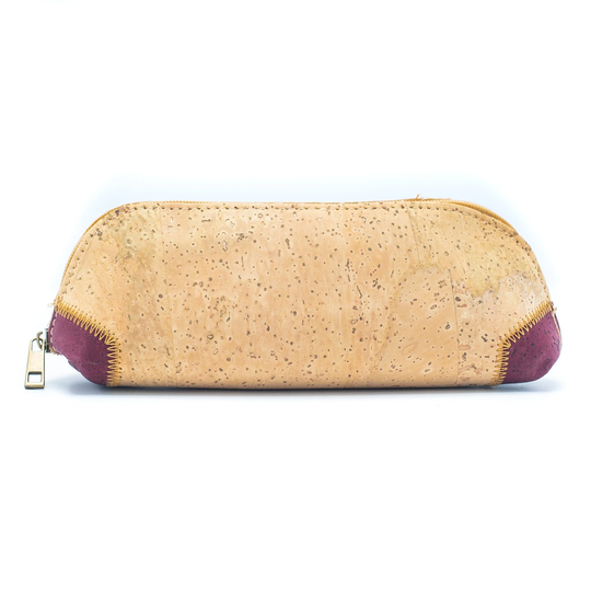 Handmade Cork Soft Case For Reading Glasses/Makeup/Pencils Etc., Vegan Sustainable Organic Plant Based Product From Portugal, Us Seller