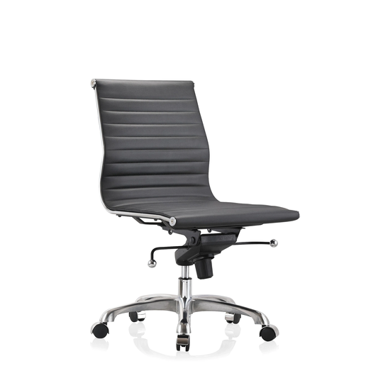 Oxie Low-back office chair with without Arm in Black