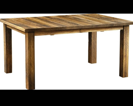Reclaimed Barnwood Leaf Table - Free Shipping