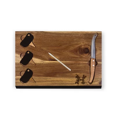 Mickey and Minnie Mouse 6 Piece Cheese Board Set