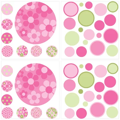 Gone Dotty Minipops Wall Decal