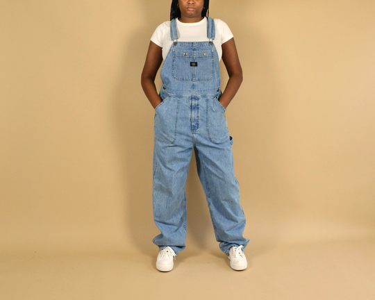 Harley Davidson L Vintage Denim Long Overalls