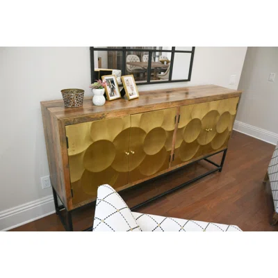 80" Wide Capiz Sideboard on Stand