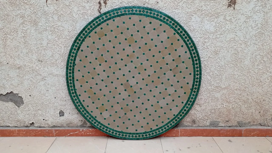 Mosaic Tile Coffee Table - Moorish Mosaic Handcrafted By Helloofez