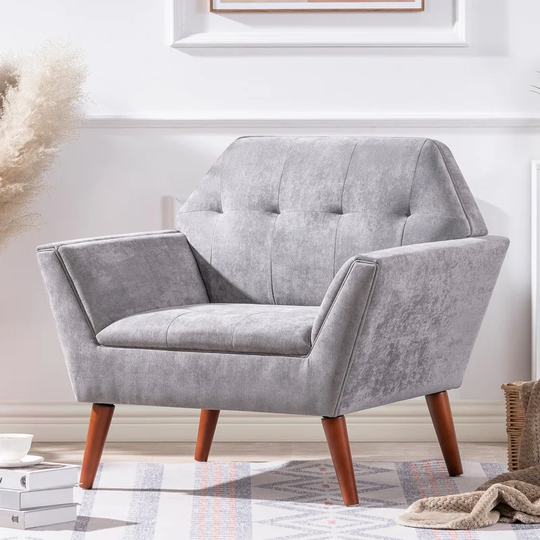 Modern Tufted Armchair Lounge Chair