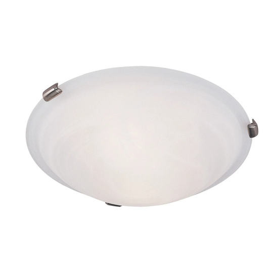 Oasis Glass/Stee Ceiling Mount Light