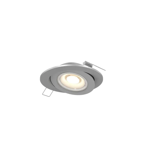 DALS Lighting 4 Inch Flat Recessed LED Gimbal Light - 4 Inch