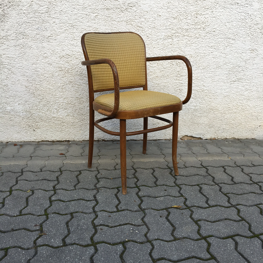 Rare Vintage Dining Chair Ton Jozef Hoffmann A811 Prague Armchair