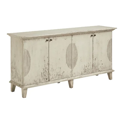Vander 71" Wide Pine Solid Wood Sideboard
