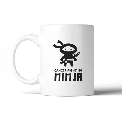 Agnese Cancer Fighting Ninja Coffee Mug