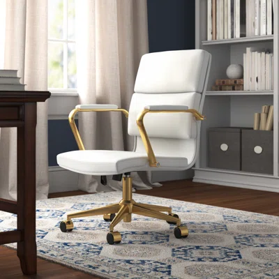 Hudsyn Office Chair - Snow