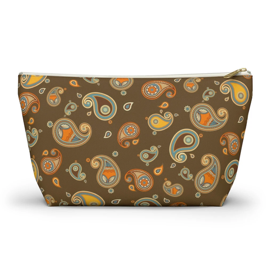 Paisley Pouch, Cosmetic Bag, Pencil Case