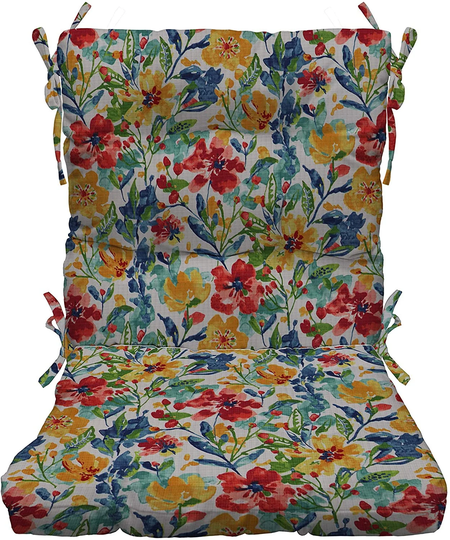 Rsh Décor Indoor Outdoor Tufted High Back Chair Cushion - Oakmont Hightown Festival