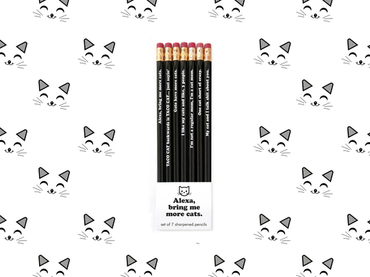 Cat Pencils - School Supplies