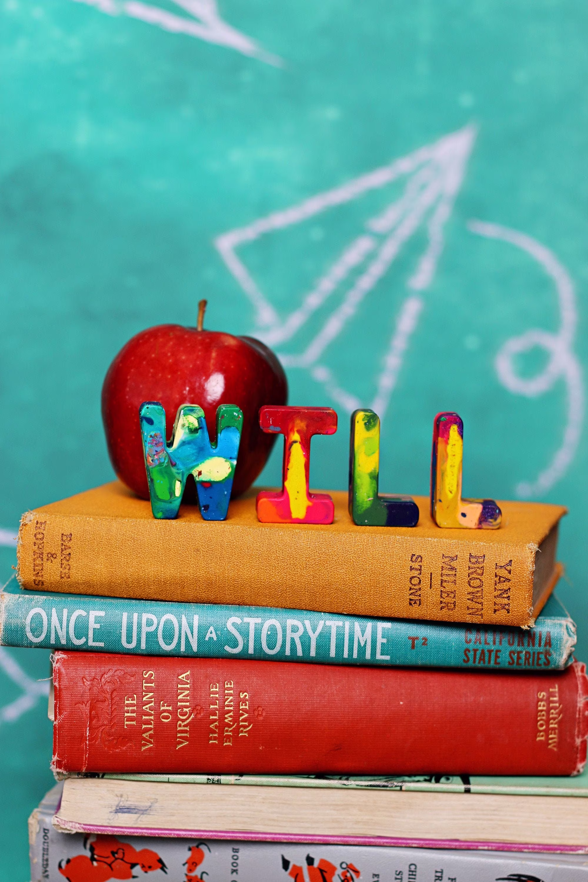 Personalized Crayon Name Set - Original Rainbow Crayon® Gift For Kids Custom Crayons in A Box Letter
