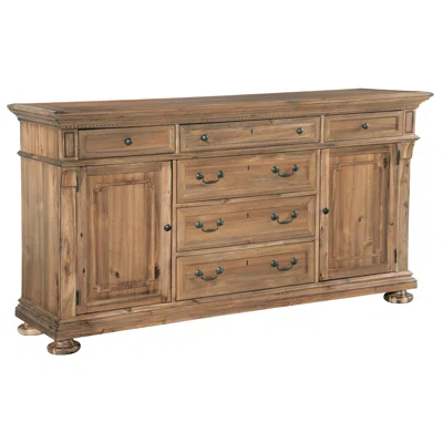 Veronica 70'' Wide 6 Drawer Solid Wood Sideboard