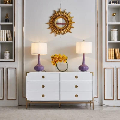 Waits 59" Wide 6 Drawer Sideboard
