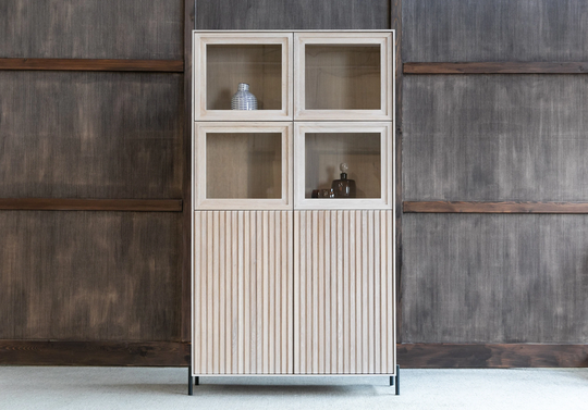 Wood Buffet, Oak Sideboard, Hutch, Modern Cabinet