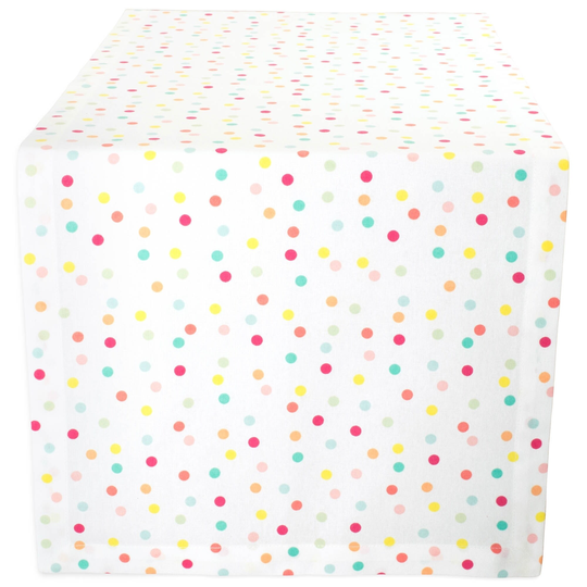 Design Imports Harelquin Print Table Runner (0.25 inches high x 14 inches wide x 72 inches deep)