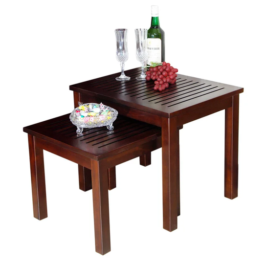 Handmade D-Art Valencia Nesting Table, Set of 2 (Indonesia)