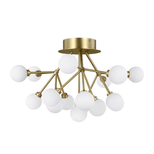 Tech Lighting Mara 16 Light 25" Wide LED Semi-Flush Ceiling Fixture -