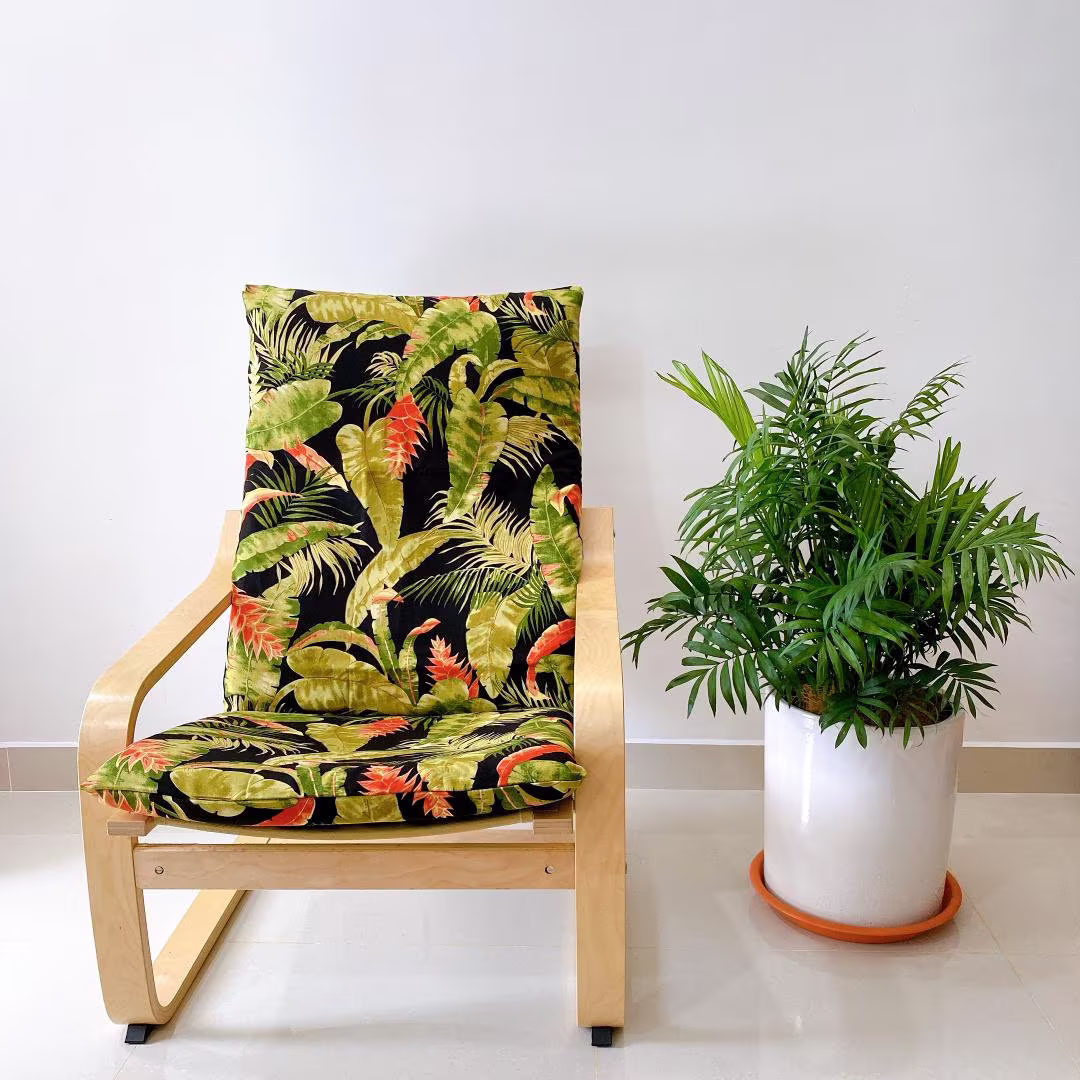 Ikea Poang Chair Cushion Cover - Paradise