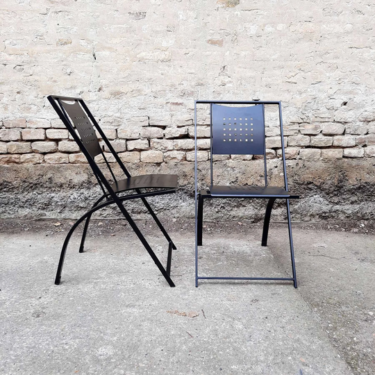 1 Of 2 Vintage Kff Hunter Dining Chairs, Chair, Retro Design, Made in Germany, Desiner Karl-Friedrich Förster