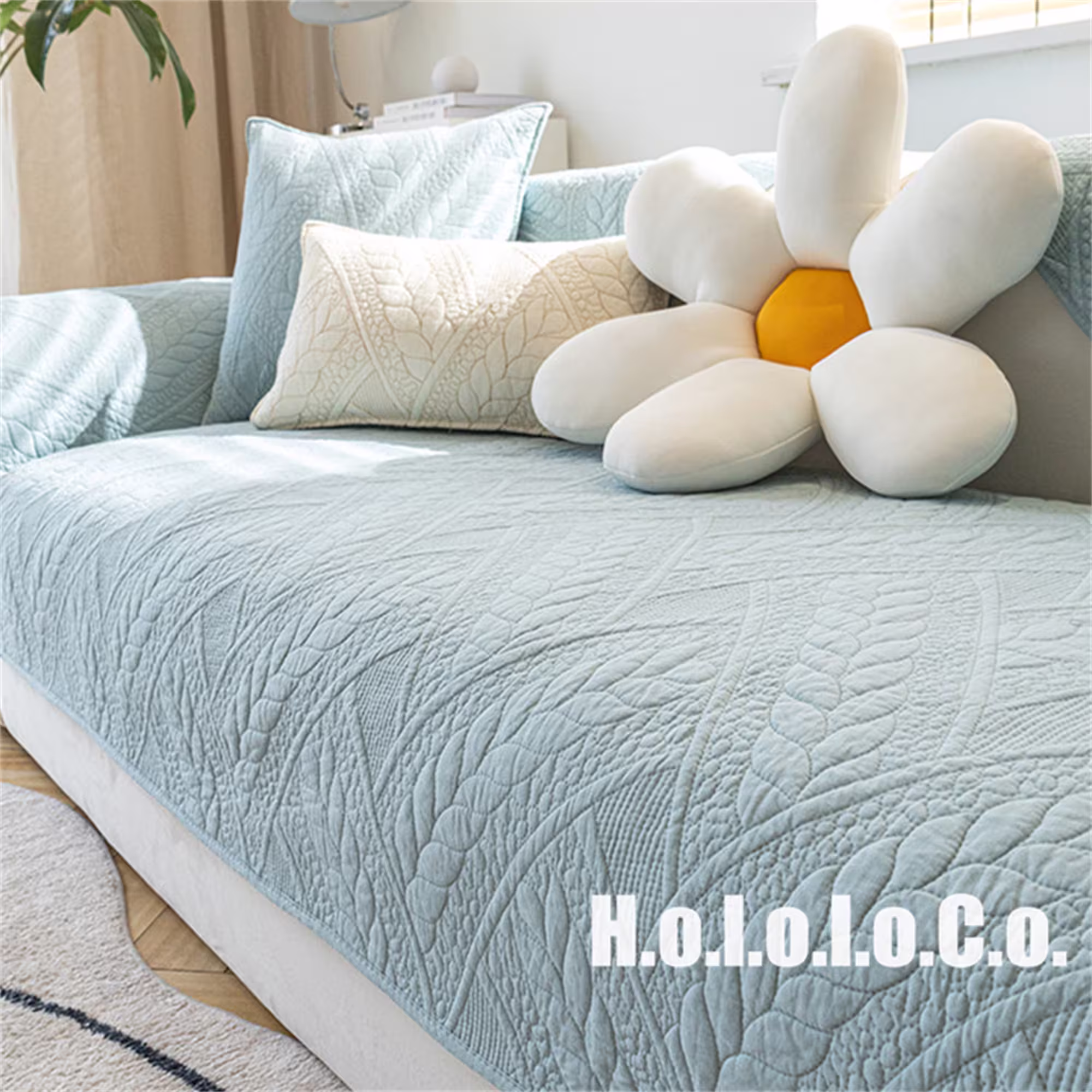 Soft Cotton Sofa Cover, Soft Minimalist Non-Slip Washable Cushion, Sofa Throw Pillowcase, Couch Slipcover, Couch Cover, Pet Furniture Protector