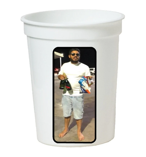 Full Color Personalized 16Oz Stadium Cups-Full Custom Stadium Cups
