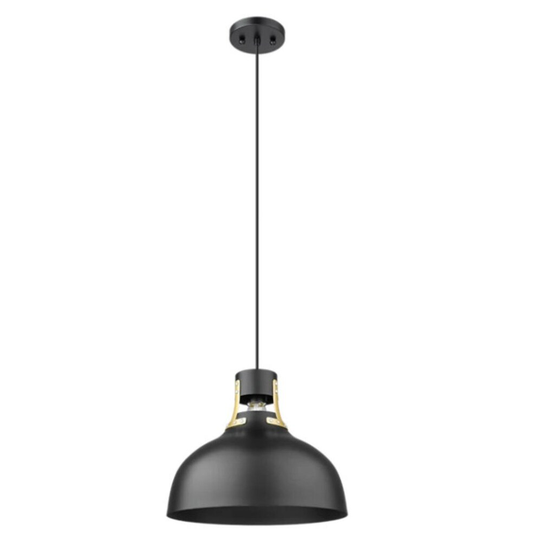 Octavia 1-Light Large Metal Ceiling Light Shade Pendant