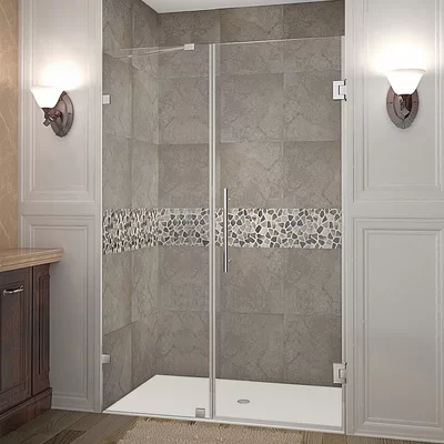 Nautis 72" H Hinged Frameless