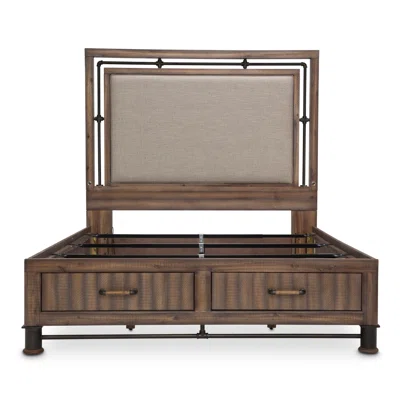 Crossings Upholstered Storage Platform Bed