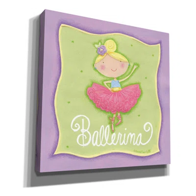 Ballerina by Anne Tavoletti - Wrapped Canvas Textual Art Print