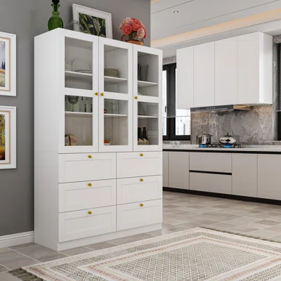 Mouros 47.2" Wide 6 Drawer Sideboard