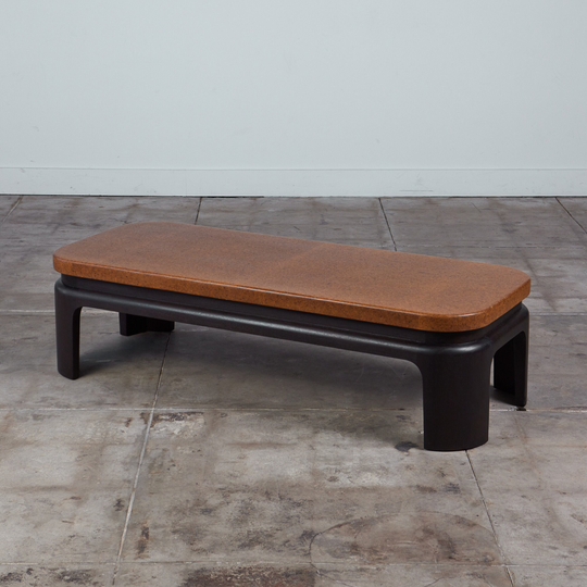 Paul Frankl Cork Coffee Table For Johnson Furniture Co