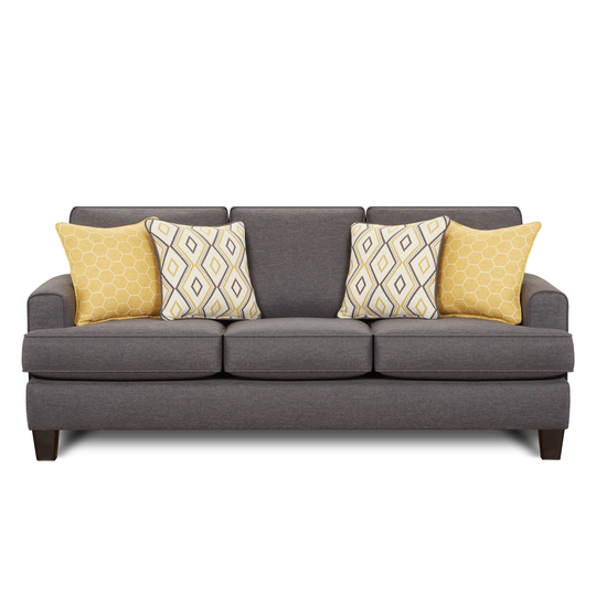 Maxwell Gray Stationary Sofa
