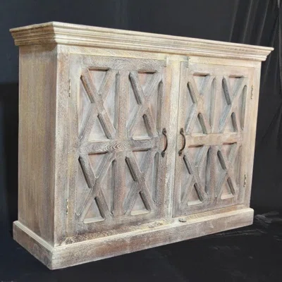 Armagan 30" Wide Solid Wood Sideboard