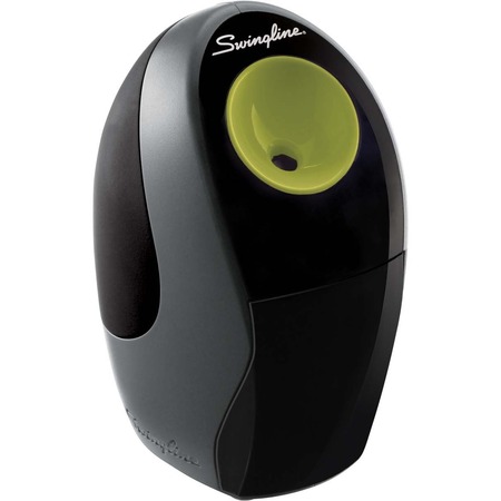 Swingline?" Compact Electric Pencil Sharpener, Graphite/Green, 2-Year Warranty