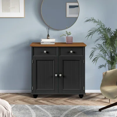 Modern Sideboard Buffet Cabinet-31" H x 31.5" W x 18" D